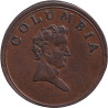 United Kingdom - Columbia - Token - Farthing - No651