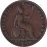 United Kingdom - 1 farthing - Victoria - Young head - 1838 - No666
