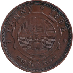 South Africa - 1 penny -...