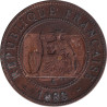 Indochina - 1 cent - Commerce - 1888 A - No1008