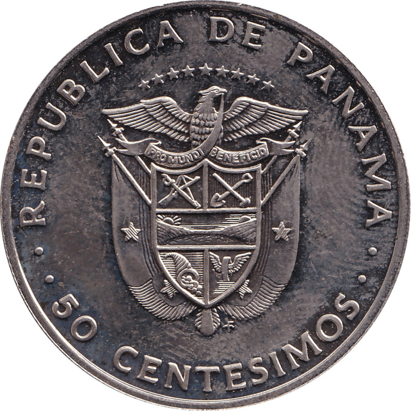 Panama - 50 centesimos - 1975 - No448