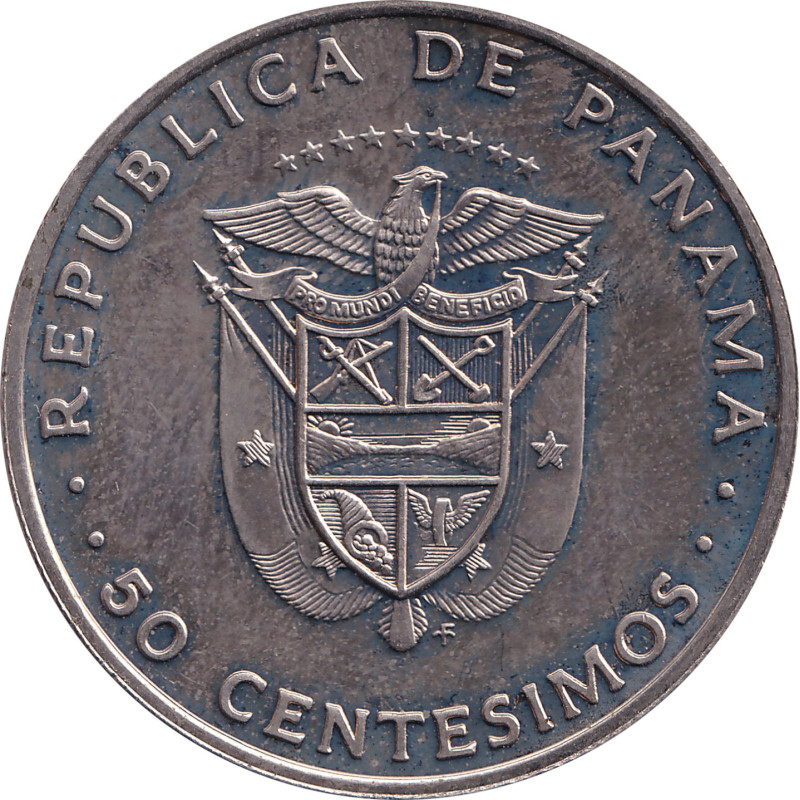 Panama - 50 centesimos - 1975 - No449