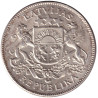 Latvia - 2 lati - Armoiries - 1925 - No605