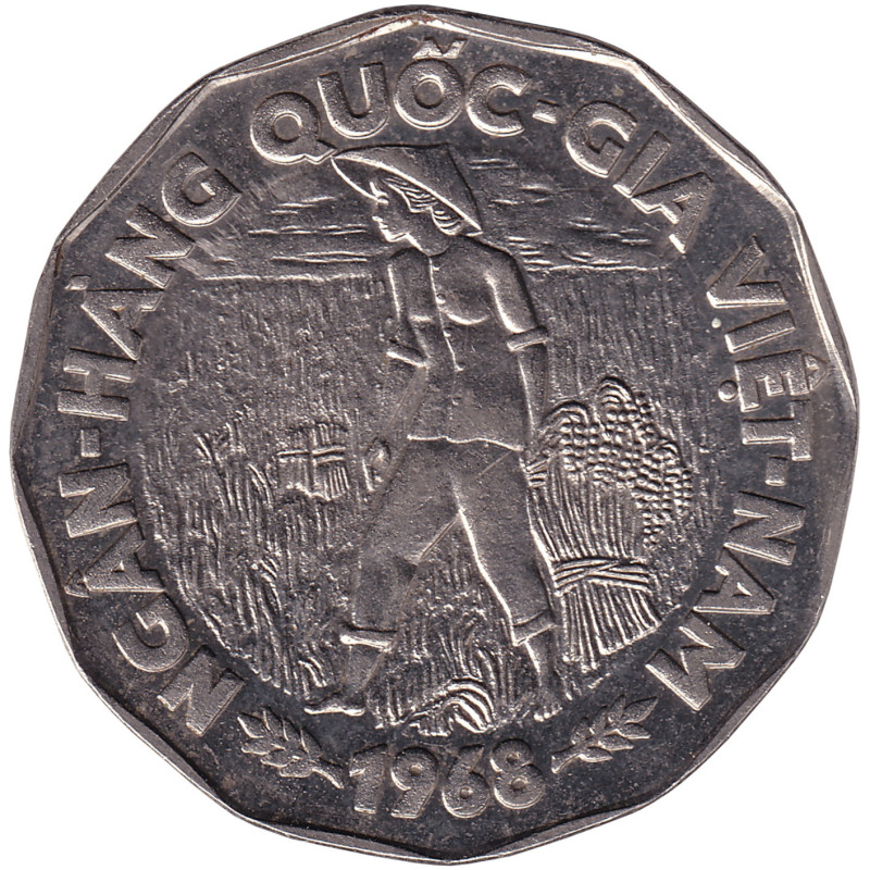 Vietnam - 20 dong - Fermier - 1968 - No798