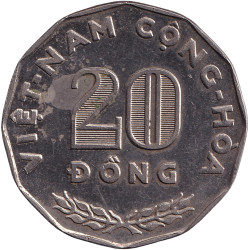 Vietnam - 20 dong - Fermier - 1968 - No798