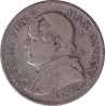 Papal States - 1 lira - Pie XI - 1866 - XXI (1866) R - No804