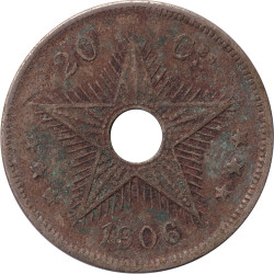 Belgium - 20 centimes - 1906 - No814