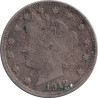 United States of America - 5 cents - Tête de la Liberté - 1912 - No1019