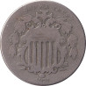 United States of America - 5 cents - Blason - 1873 - No1028