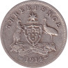 Australia - 3 pence - George V - 1914 - No1041