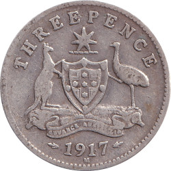 Australia - 3 pence -...