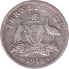 Australia - 3 pence - George V - 1918 M - No1049