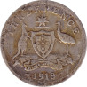 Australia - 3 pence - George V - 1918 M - No1050