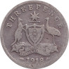 Australia - 3 pence - George V - 1918 M - No1053