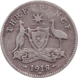 Australia - 3 pence -...