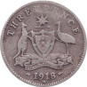 Australia - 3 pence - George V - 1918 M - No1055
