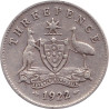 Australia - 3 pence - George V - 1922 - No1076