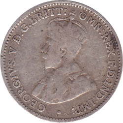Australia - 3 pence - George V - 1922 - No1077