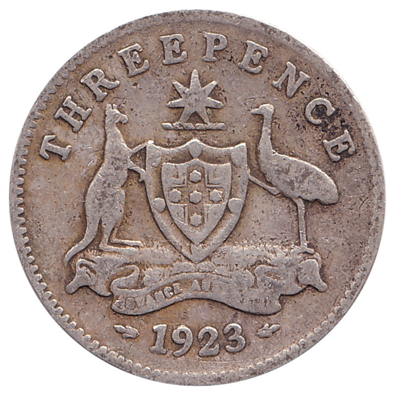 Australia - 3 pence - George V - 1923 - No1086