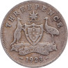 Australia - 3 pence - George V - 1923 - No1086