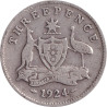 Australia - 3 pence - George V - 1924 - No1087
