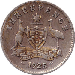 Australia - 3 pence -...