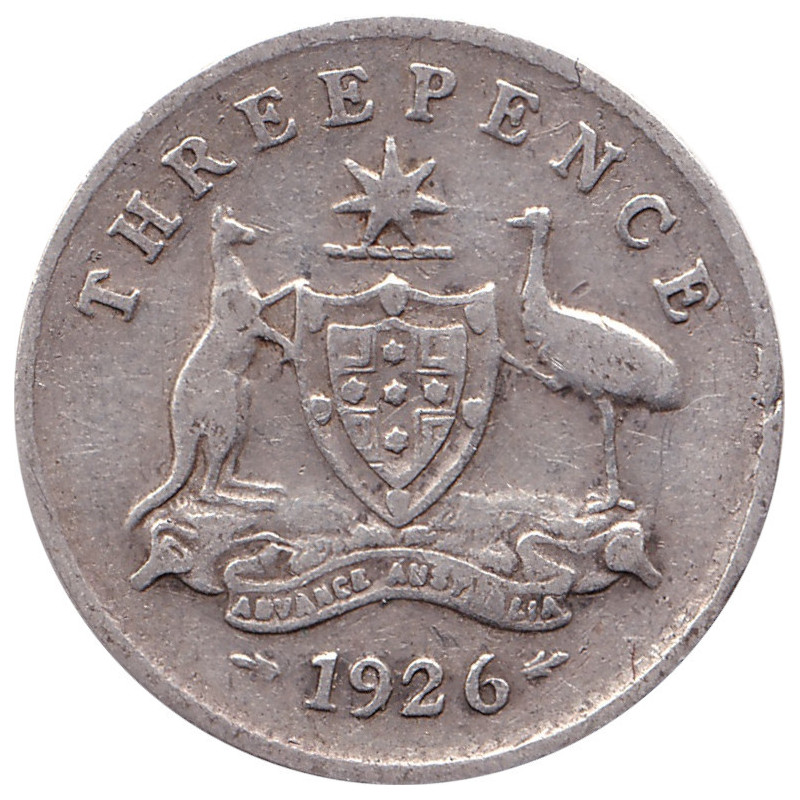 Australia - 3 pence - George V - 1926 - No1093