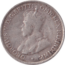 Australia - 3 pence -...