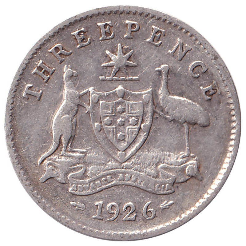 Australia - 3 pence - George V - 1926 - No1095