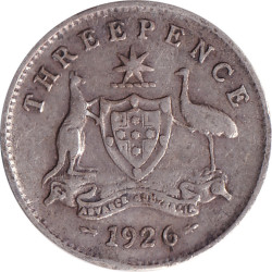 Australia - 3 pence -...