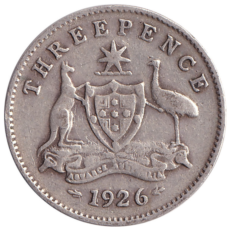 Australia - 3 pence - George V - 1926 - No1097