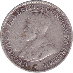 Australia - 3 pence -...