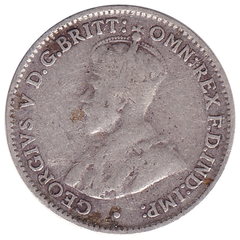 Australia - 3 pence - George V - 1927 - No1101