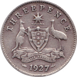 Australia - 3 pence -...