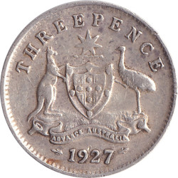Australia - 3 pence -...