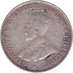 Australia - 3 pence - George V - 1927 - No1107