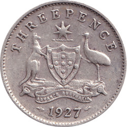Australia - 3 pence -...