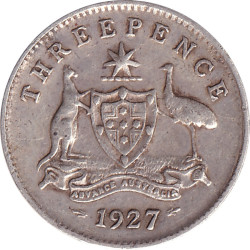 Australia - 3 pence -...