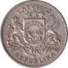 Latvia - 2 lati - Armoiries -  1925 - No586