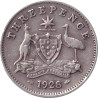 Australia - 3 pence - George V - 1928 - No1117