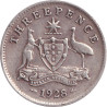 Australia - 3 pence - George V - 1928 - No1120