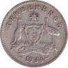 Australia - 3 pence - George V - 1934 - No1134