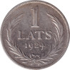 Latvia - 1 lats - Arms -  1924 - No607