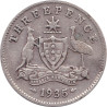 Australia - 3 pence - George V - 1935 - No1141