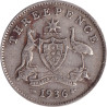 Australia - 3 pence - George V - 1936 - No1143