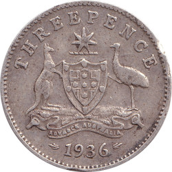 Australia - 3 pence -...