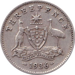 Australia - 3 pence -...