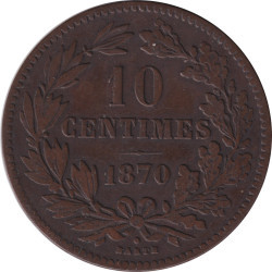 Luxembourg - 10 centimes -...