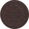 Luxembourg - 10 centimes - Blason -  1870 - No551