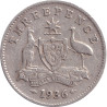 Australia - 3 pence - George V - 1936 - No1172